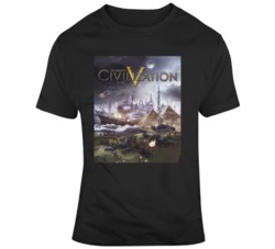 Civilization Game Cover T Shirt Civilization Game Cover T Shirt