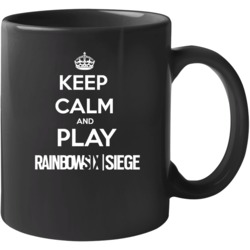 Keep Calm And Play Rainbow Six Siege Video Games Mug Keep Calm And Play Rainbow Six Siege Video Games Mug
