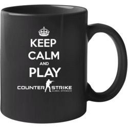 Keep Calm And Play Counter Strike Global Offensive Video Games Mug Keep Calm And Play Counter Strike Global Offensive Video Games Mug