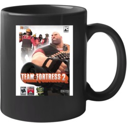 Team Fortress 2 Game Cover Mug Team Fortress 2 Game Cover Mug
