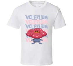 Vileplum Pokemon Character Fan Poster T Shirt