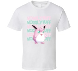 Wigglytuff Pokemon Character Fan Poster T Shirt