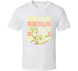 Ninetales Pokemon Character Fan Poster T Shirt