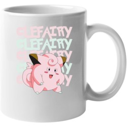 Clefairy Pokemon Character Fan Poster Mug