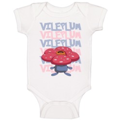 Vileplum Pokemon Character Fan Poster Baby One Piece