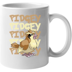 Pidgey Pokemon Character Fan Poster Mug