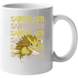 Sandslash Pokemon Character Fan Poster Mug