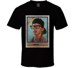 Michael Squints Palledorous Vintage Retro Sports Trading Card Distress