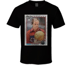 Roy Munson Vintage Retro Sports Trading Card Distressed Look T Shirt