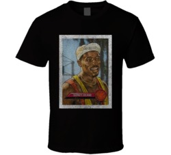 Sidney Deane Vintage Retro Sports Trading Card Distressed Look T Shirt