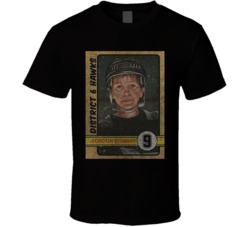 Gordon Bombay Vintage Retro Sports Trading Card Distressed Look T Shir
