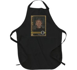 Gordon Bombay Vintage Retro Sports Trading Card Distressed Look Apron