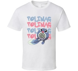 Poliwag Pokemon Video Game Movie Cartoon Character Fan Poster T Shirt