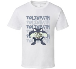 Poliwrath Pokemon Video Game Movie Cartoon Character Fan Poster T Shir
