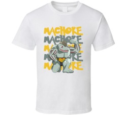 Machoke Pokemon Video Game Movie Cartoon Character Fan Poster T Shirt