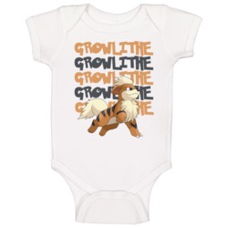 Growlithe Pokemon Video Game Movie Cartoon Character Fan Poster Baby O
