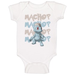 Machop Pokemon Video Game Movie Cartoon Character Fan Poster Baby One 