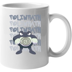 Poliwrath Pokemon Video Game Movie Cartoon Character Fan Poster Mug