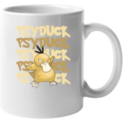 Psyduck Pokemon Video Game Movie Cartoon Character Fan Poster Mug
