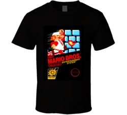 Super Mario Bros Cover Video Game T Shirt