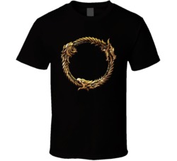 The Elder Scrolls Logo Video Game T Shirt