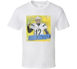 Tom Brady Los Angeles Football Doodle T Shirt