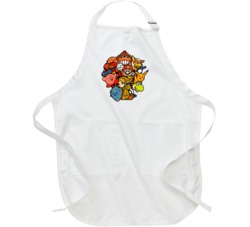 Super Smash Bros Characters Retro Video Game Apron