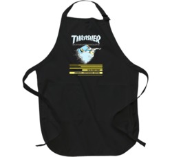 Vintage Looking Thrasher Skateboard Racing Apron