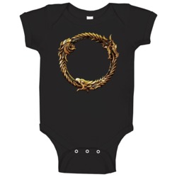 The Elder Scrolls Logo Video Game Baby One Piece