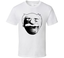 Waldorf The Muppets 80s Tv Show Character Fan T Shirt