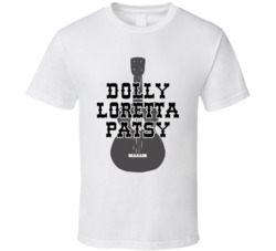 Dolly Loretta Patsy Country Music Singing Icons Fan T Shirt
