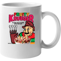 Fruity Krueger Cereal Funny Nightmare On Elm Street Movie Cereal Parod