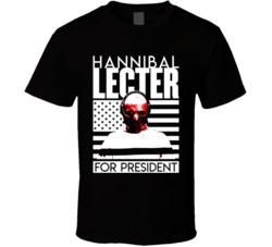 Hannibal Lecter For President American Serial Killer Movie Character F