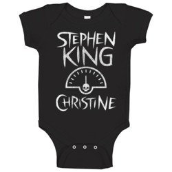 Steven King Christine Horror Novel Movie Cover Logo Fan Baby One Piece