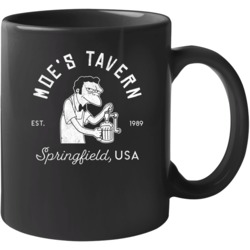 Moe's Tavern Springfield Logo Simpsons Bar Pub Beer Cartoon Tv Sh