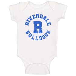 Riverdale Bulldogs Archie Comic Athletic Logo Tv Show Fan Baby One Pie