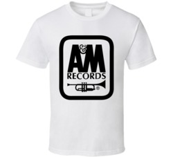A&m A And M Records Record Label Music Fan T Shirt