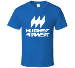 Howard Hughes Airwest Defunct Airline Logo Fan T Shirt