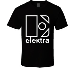 Elektra Record Label Music Fan T Shirt