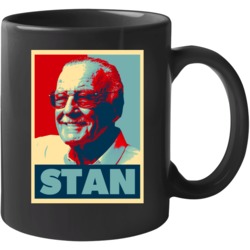 Stan Lee Comic Book Legend Hope Poster Style Mug