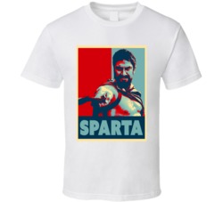 Gerard Butler Sparta 300 Movie Hope T Shirt
