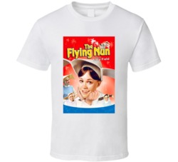 Sally Field The Flying Nun Retro Movie Poster T Shirt