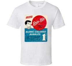 Rain Blo Bubble Gum Vintage Look T Shirt