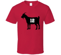 Tom Brady Goat Tampa Bay Football Fan T Shirt
