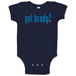 Got Tom Brady Logo Los Angeles Football Fan Baby One Piece