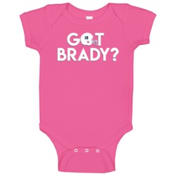 Got Tom Brady Goat Denver Funny Football Fan Baby One Piece