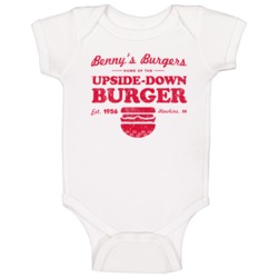 Benny's Burgers Retro Fictional Diner Logo Stranger Things Netfli