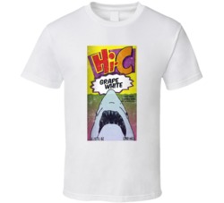 Hi C Grape White Box Drink Juice Fan Worn Look T Shirt
