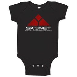 Skyney Logo Neural Net Based Artificial Intelligence Terminator Movie 