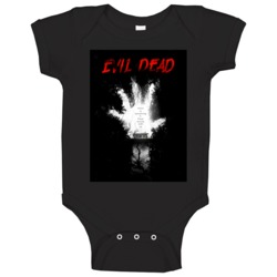 Evil Dead Movie Poster Horror Movie Fan Baby Baby One Piece